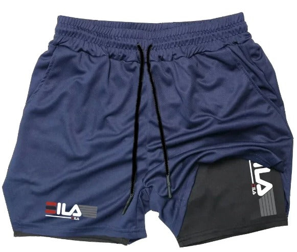 Conjunto Calções Esportivos Fila