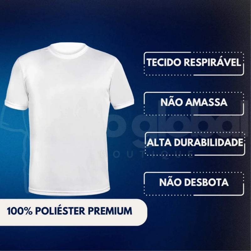 Kit Camisetas Dry Fit Masculina - Casual - Treino - Academia - Esportes - Exercícios - Corrida