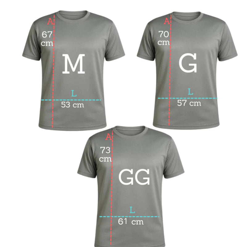 Kit Camisetas Dry Fit Masculina - Casual - Treino - Academia - Esportes - Exercícios - Corrida